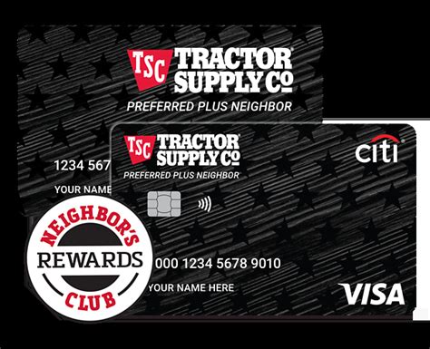 tractor supply credit card payment number